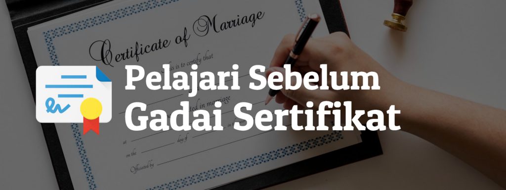 pelajari gadai sertifikat